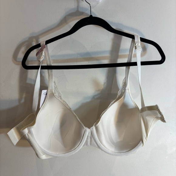 PLAYTEX Sz 36D Lace Trimmed Bra Adjustable Straps & Back Padded Underwire NEW - Picture 8 of 9